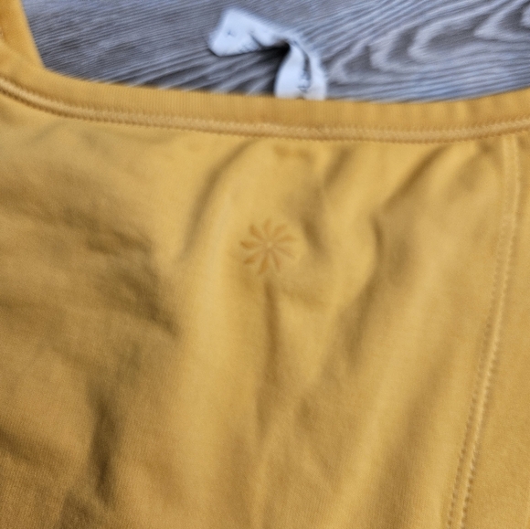 Athleta Tank Top Large Mustard Yellow - Picture 8 of 8